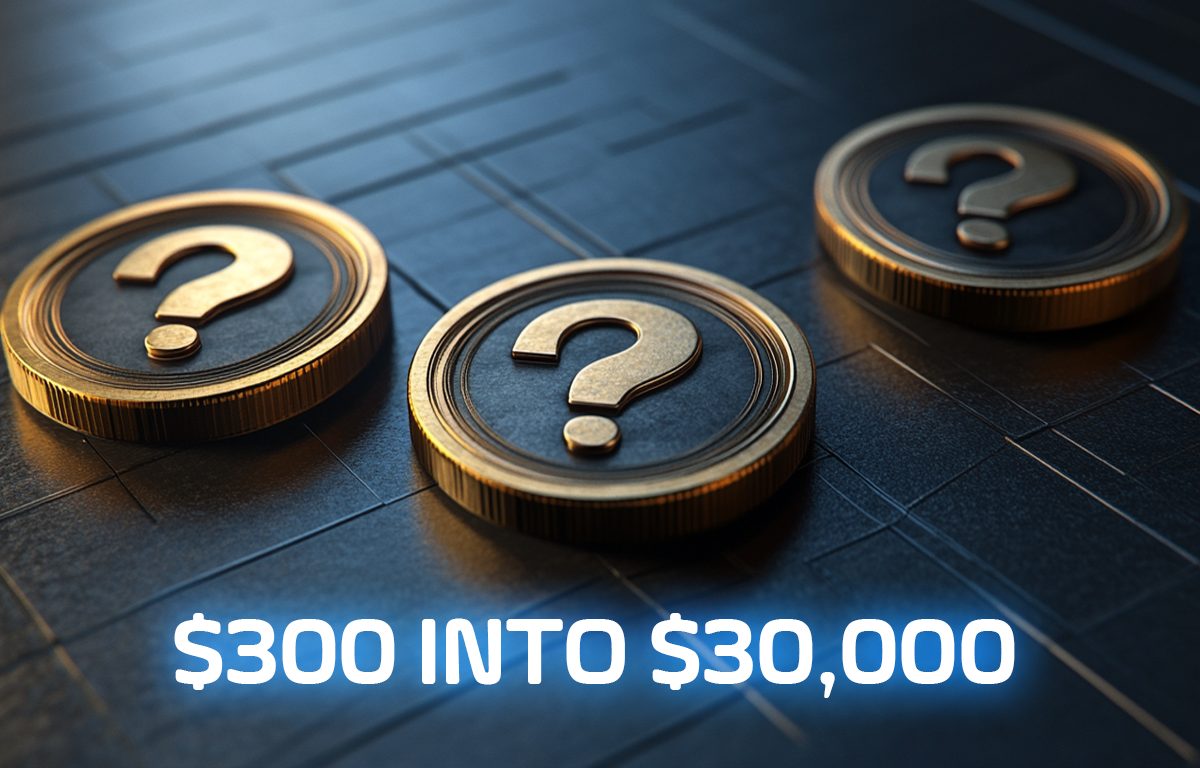 3 Best Crypto Coins to Turn $300 into $30,000